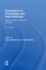 Formulation in Psychology and Psychotherapy : Making sense of people's problems - eBook