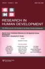 Contextual Influences on Life Span/life Course : A Special Issue of Research in Human Development - eBook