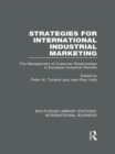 Strategies for International Industrial Marketing (RLE International Business) : The Management of Customer Relationships in European Industrial Markets - eBook