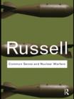 Common Sense and Nuclear Warfare - eBook