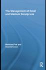 The Management of Small and Medium Enterprises - eBook