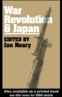 War, Revolution and Japan - eBook