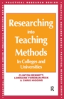 Researching into Teaching Methods : In Colleges and Universities - eBook