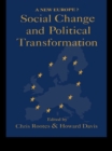 Social Change And Political Transformation : A New Europe? - eBook