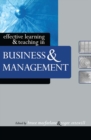 Effective Learning and Teaching in Business and Management - eBook