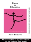 Dance As Education : Towards A National Dance Culture - eBook
