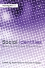 Social Identities : Motivational, Emotional, Cultural Influences - eBook