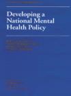 Developing a National Mental Health Policy - eBook