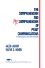 The Comprehension and Miscomprehension of Print Communication - eBook