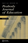 Commemorating the 50th Anniversary of brown V. Board of Education: : Reconsidering the Effects of the Landmark Decision:a Special Issue of the peabody Journal of Education - eBook