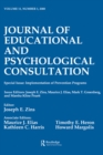 Implementation of Prevention Programs : A Special Issue of the journal of Educational and Psychological Consultation - eBook