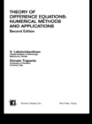 Theory Of Difference Equations Numerical Methods And Applications - eBook