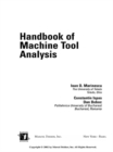 Handbook of Machine Tool Analysis - eBook