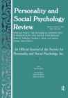 The Dynamic Perspective in Personality and Social Psychology : A Special Issue of personality and Social Psychology Review - eBook