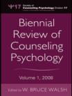 Biennial Review of Counseling Psychology : Volume 1, 2008 - eBook