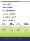 Using Priming Methods in Second Language Research - eBook