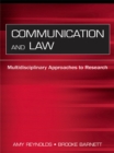 Communication and Law : Multidisciplinary Approaches to Research - eBook