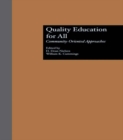 Quality Education for All : Community-Oriented Approaches - eBook