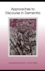 Approaches to Discourse in Dementia - eBook