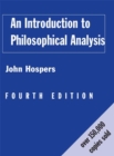 An Introduction to Philosophical Analysis - eBook