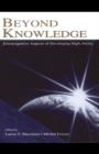 Beyond Knowledge : Extracognitive Aspects of Developing High Ability - Larisa V. Shavinina