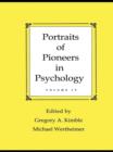 Portraits of Pioneers in Psychology : Volume IV - eBook