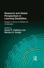 Research and Global Perspectives in Learning Disabilities : Essays in Honor of William M. Cruikshank - eBook