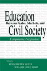 Education Between State, Markets, and Civil Society : Comparative Perspectives - eBook