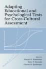 Adapting Educational and Psychological Tests for Cross-Cultural Assessment - eBook