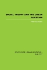 Social Theory and the Urban Question - eBook