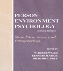 Person-Environment Psychology : New Directions and Perspectives - eBook