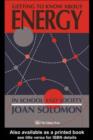 Getting To Know About Energy In School And Society - eBook