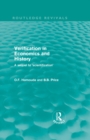 Verification in Economics and History (Routledge Revivals) : A sequel to 'scientifization' - eBook