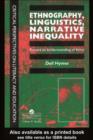 Ethnography, Linguistics, Narrative Inequality : Toward An Understanding Of Voice - eBook