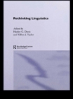 Rethinking Linguistics - eBook