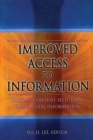 Improved Access to Information : Portals, Content Selection, and Digital Information - eBook