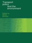 Transport Policy and the Environment - eBook