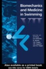 Biomechanics and Medicine in Swimming VII - eBook