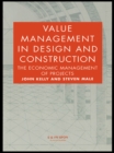 Value Management in Design and Construction - eBook