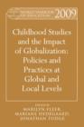 World Yearbook of Education 2009 : Childhood Studies and the Impact of Globalization: Policies and Practices at Global and Local Levels - eBook