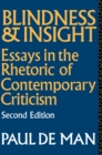 Blindness and Insight : Essays in the Rhetoric of Contemporary Criticism - eBook