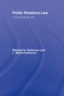 Public Relations Law : A Supplemental Text - eBook