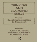 Thinking and Learning Skills : Volume 1: Relating Instruction To Research - eBook