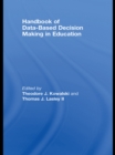 Handbook of Data-Based Decision Making in Education - eBook