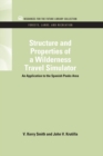 Structure and Properties of a Wilderness Travel Simulator : An Application to the Spanish Peaks Area - eBook