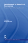 Renaissance in Behavioral Economics : Essays in Honour of Harvey Leibenstein - eBook