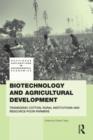 Biotechnology and Agricultural Development : Transgenic Cotton, Rural Institutions and Resource-poor Farmers - eBook