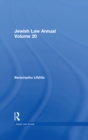 Jewish Law Annual Volume 20 - Berachyahu Lifshitz