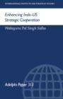 Enhancing Indo-US Strategic Cooperation - eBook