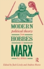 Modern Political Theory from Hobbes to Marx : Key Debates - eBook